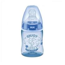 Mamadeira My First 150ml 0-6 m Azul Estampada - NUK