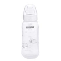 Mamadeira Natural Color kuka 250 ML Bico de Silicone Ortodôntico