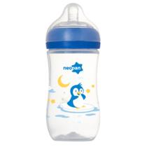 Mamadeira Neopan 300ml Redondo Azul Foca/Pinguim/Trem 2801 Mamadeira Neopan 300ml Redondo Azul Foca/Pinguim/Trem 2801