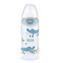 Mamadeira nuk air system controle de temperatura bico silicone ortodôntico first choice 300ml f2 - azula
