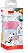 Mamadeira NUK First Choice 0 a 6 Controle de Temperatura 150ml S1 Cristal