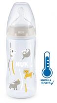 Mamadeira NUK First Choice Controle de Temperatura N2 300ml Neutral Anticólica Animais