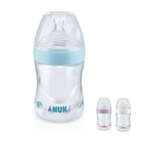 Mamadeira Nuk My Essence Smart Flow com Controle Temperatura Verde Lilás Branco