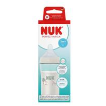 Mamadeira NUK Perfect Match Ovelha 3+ Meses Sistema Anticólica e Bico Flexível Fluxo Médio 260ml Mamadeira NUK Perfect Match Ovelha 3+ Meses Sistema Anticólica e Bico Flexível Fluxo Médio 260ml