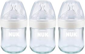 Mamadeira NUK Simply Natural Glass 120mL, pacote com 3 Mamadeira NUK Simply Natural Glass 120mL, pacote com 3