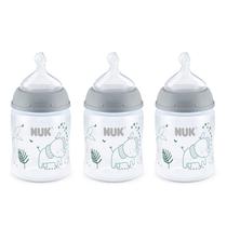 Mamadeira NUK Smooth Flow Anti-cólica 150ml (3 Unidades) - Elefante Mamadeira NUK Smooth Flow Anti-cólica 150ml (3 Unidades) - Elefante