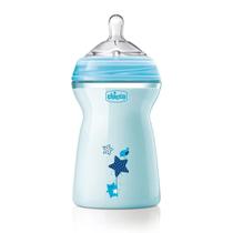 Mamadeira Para Bebê 6M+ Step Up Color 330Ml Azul Da Chicco