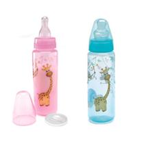 Mamadeira pepeta plus Ortodôntica ou Redonda sem alça 240ml (4590-4545)