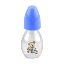 Mamadeira Pequena Azul Ursinho Bico Cristal 60ml Petita