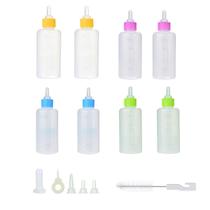 Mamadeira Pet Cao Cachorro Gato Kit 2 Unidades Cor Sortida Amamentaçao Filhote 60ml Animal de Estimaçao Higienico Acessorio Seguro Resistente