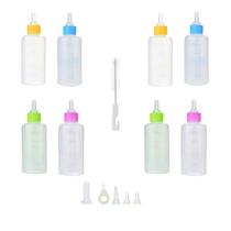 Mamadeira Pet Cao Gato Cachorro Filhote 60ml Kit 2 Unidades Cor Sortida Amamentaçao Animal de Estimaçao Higienico Seguro Resistente