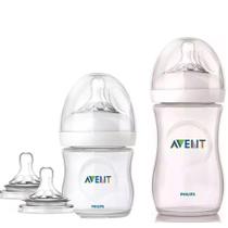 Mamadeira Pétala 125ml + 260ml + Bico Extra Philips Avent