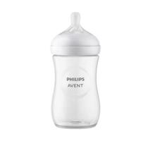 Mamadeira Pétala 260ml Avent Transparente - Bico 1m+