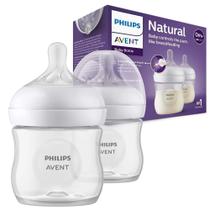 Mamadeira Pétala 3.0 125ml +0m Transparente 2und Philips Avent Mamadeira Pétala 3.0 125ml +0m Transparente 2und Philips Avent