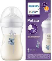 Mamadeira Pétala 3.0 260ml Bico 3 Philips Avent Coala Mamadeira Pétala 3.0 260ml Bico 3 Philips Avent Coala