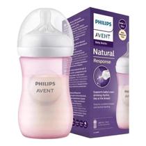 Mamadeira Pétala 3.0 260ml Rosa n3 Philips Avent SCY903/11 Mamadeira Pétala 3.0 260ml Rosa n3 Philips Avent SCY903/11