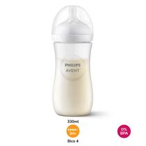 Mamadeira Pétala 3.0 330ml Transparente Avent