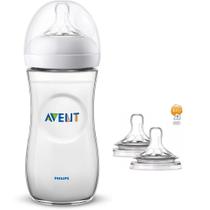 Mamadeira Pétala 330ml + Bico Extra +6m Philips Avent