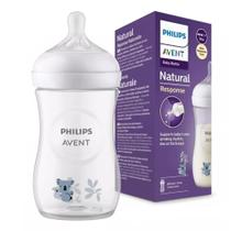 Mamadeira Pétala Avent 3.0 Decorada 260ml 1m+ Coala Philips Avent