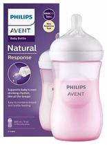 Mamadeira petala rosa philips avent 260 ml Mamadeira petala rosa philips avent 260 ml
