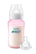 Mamadeira philips avent anti-colic rosa 330ml 3m+ Mamadeira philips avent anti-colic rosa 330ml 3m+