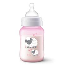 Mamadeira Philips Avent Anti Cólica Ovelha Decorada 260ml - Phillips Mamadeira Philips Avent Anti Cólica Ovelha Decorada 260ml - Phillips