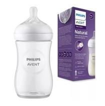 Mamadeira philips avent pétala 3.0 bico transparente 260ml 1m+ Mamadeira philips avent pétala 3.0 bico transparente 260ml 1m+