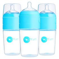 Mamadeira Popyum Fórmula Anti-Cólica Fazer E Misturar Azul - Pack 3 Mamadeira Popyum Fórmula Anti-Cólica Fazer E Misturar Azul - Pack 3