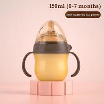 Mamadeira Que Imita O Peito Da Mãe 150ML/240ML 0 A 36 Meses Mamadeiras Para Bebe Fofa Kit Mamadeira Para Bebê