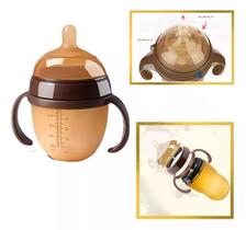 Mamadeira Silicone Anticólica Igual Peito Materno 150ml - Perfetto Mamadeira Silicone Anticólica Igual Peito Materno 150ml - Perfetto