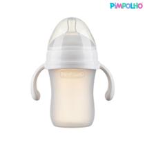Mamadeira Soft Sense Branca 180ml 240ml Pimpolho Antirefluxo