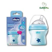 Mamadeira step up 150ml azul (0+) - chicco