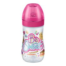 Mamadeira Super Divertida Rosa 300ml Lillo