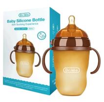 Mamadeira Toda De Silicone,imita Seio De Mãe Dr.isla 250ml