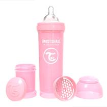 Mamadeira Twistshake Anti-cólica 330ml +4m Cores Pastéis