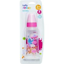 Mamadeira viva redondo 250ml rosa lolly