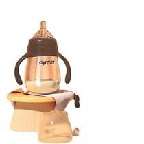 Mamadeiras alimentando bebês de 0m boca larga anti-flatulência anti-queda bico de pato