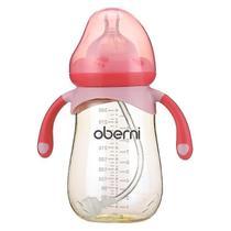 Mamadeiras de bebê 1pcs mamadeira de bebê de grande calibre anti-cólica resistente a quedas mamadeira de bebê atacado vermelho