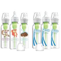 Mamadeiras Dr. Brown's Natural Flow Anti-Cólica 250ml - Pacote com 6