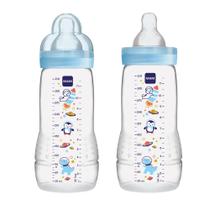 Mamadeiras MAM Easy Active 325 ml Fast Flow, 4 meses ou mais, sem BPA Mamadeiras MAM Easy Active 325 ml Fast Flow, 4 meses ou mais, sem BPA
