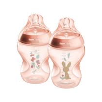 Mamadeiras Tommee Tippee Natural Start Anti-Colic 270 ml ou mais de 0 meses rosa (pacote com 2)