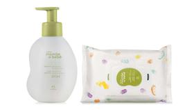 Mamãe e Bebê Loção Hidratante + Lenço c/ Fragrância 50fls - Natura