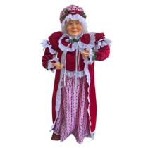 Mamãe Noel Grande 96cm Decoração Natalina Luxo Super Saldão - Fabiamce