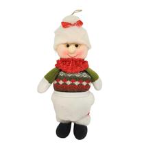 Mamãe Noel Pelúcia Pendente 30cm Gorro Crochê Plus - Master Christmas