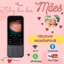 Mamaefone 4g dual wi-fi redes sociais zap face youtube - NOKIA