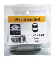 Mamilo Smith-Cooper International SS 1/4" x 6 cm