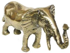 Mamute Elefante Bronze Escultura Estatueta Decoração Mstico