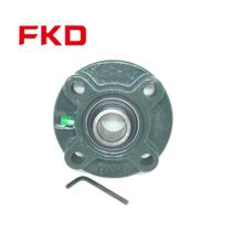 Mancal Flange Redonda Fc204 + Rolamento Uc204 - Eixo De 20mm