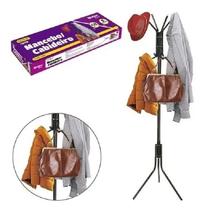 Mancebo Cabideiro De Roupa Arara 8 Ganchos De Metal