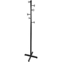 Mancebo Chão Cabideiro Casaco Bolsa Chapeu 6 Ganchos Em Aço Detalhe Sol e Lua
